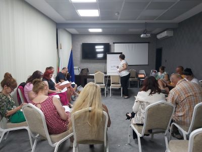 Обучение на учители на тема " Работа с родителите на деца със СОП -07.07.2023 г., гр. Кърджали - ЦСОП Доктор Петър Берон - Кърджали 