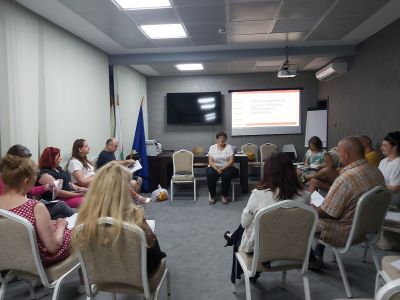 Обучение на учители на тема " Работа с родителите на деца със СОП -07.07.2023 г., гр. Кърджали - ЦСОП Доктор Петър Берон - Кърджали 